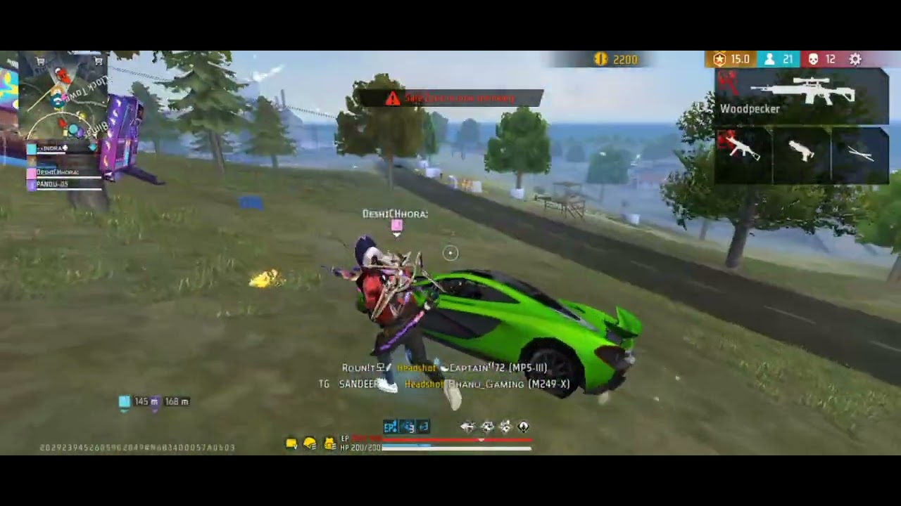 21 plus kills in 1vs4 unstoppable gameplay #trending #viral #Youtube videos 