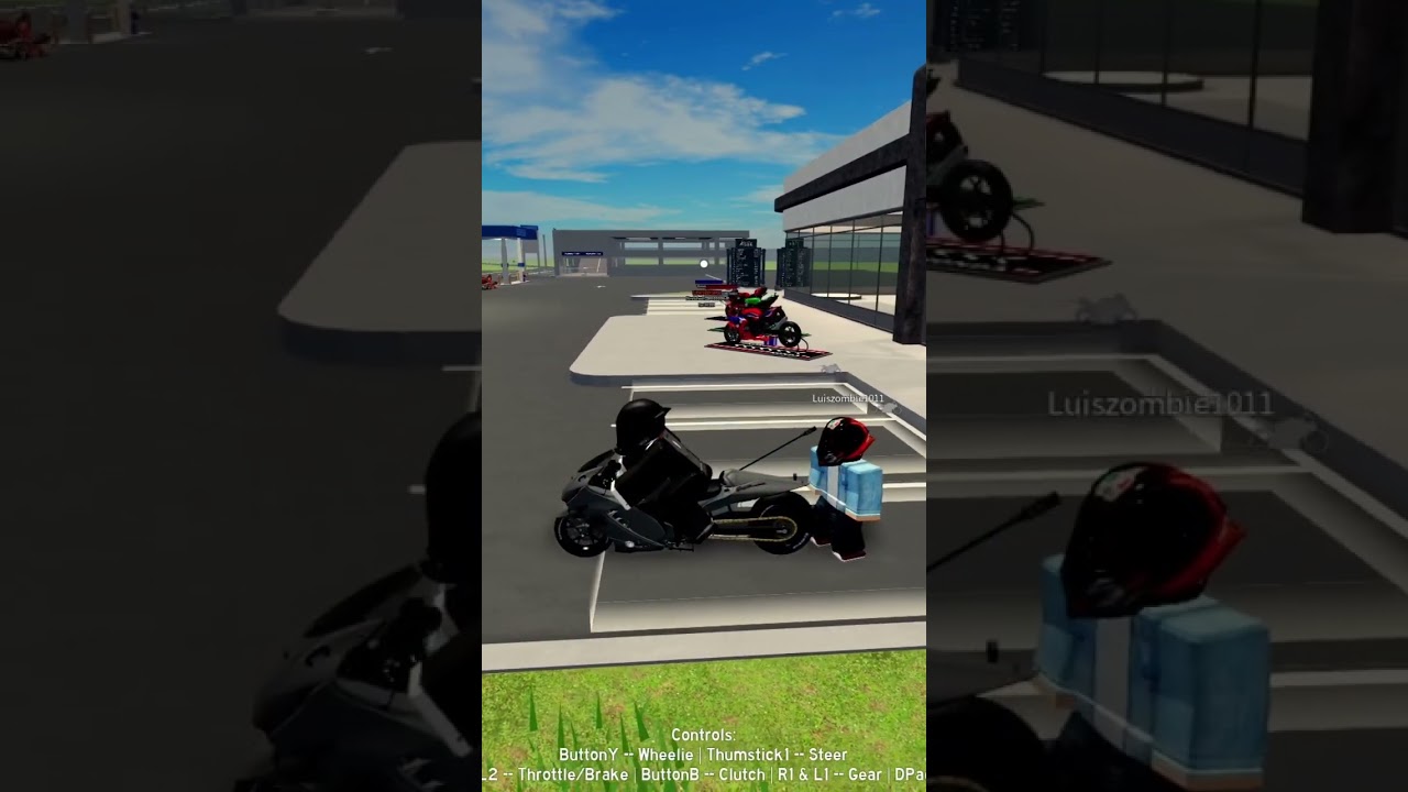random done broke my bike trying to get on #motorush #roblox #shorts #shortvideo #short #subscribe