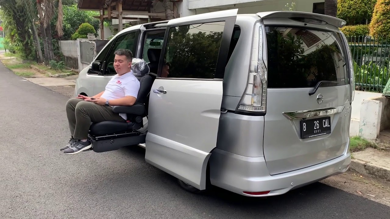 Kursi Roda Welcab Universal untuk Berbagai Jenis Mobil MPV Sliding Door
