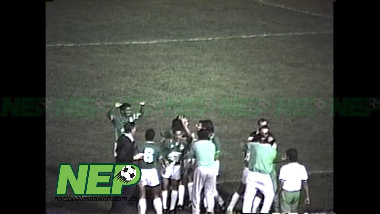 Libertadores 1991.Nacional 2 América 0. Goles y mejores jugadas...