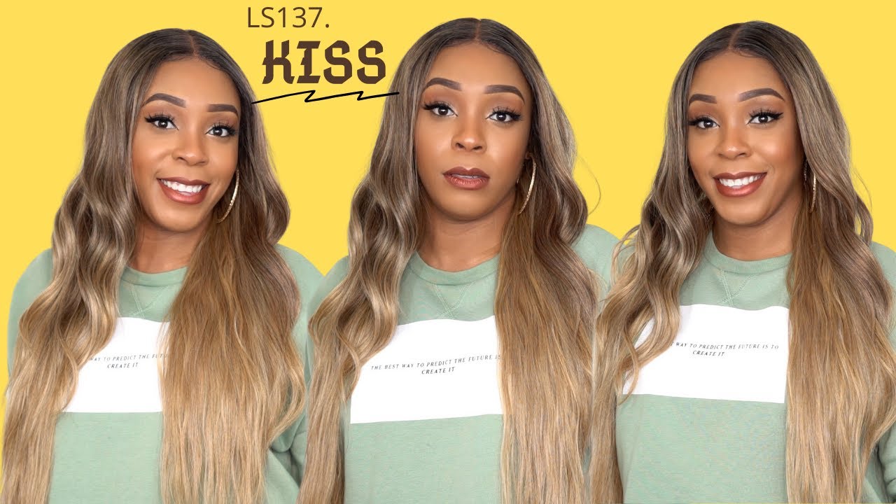 Motown Tress Synthetic Hair HD Invisible 13X7 Lace Wig - LS137.KISS --/WIGTYPES.COM