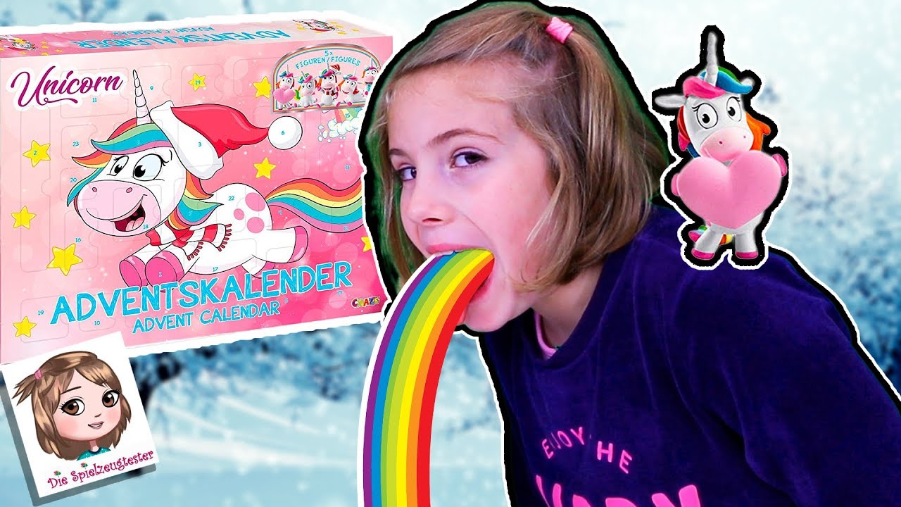EINHORN UNICORN ADVENTSKALENDER 2019 🦄 Zum Kotzen oder mit richtig tollem Inhalt?