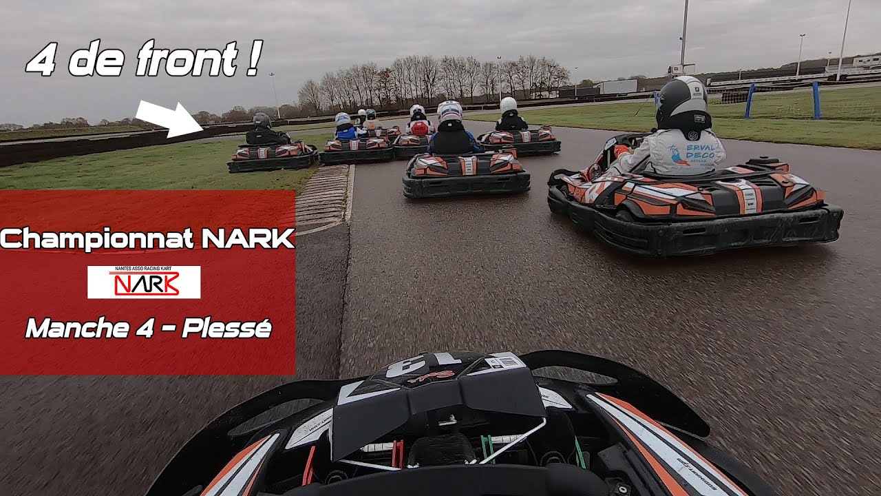Bataille jusqu'au dernier virage - Championnat NARK Manche 4 : Plessé
