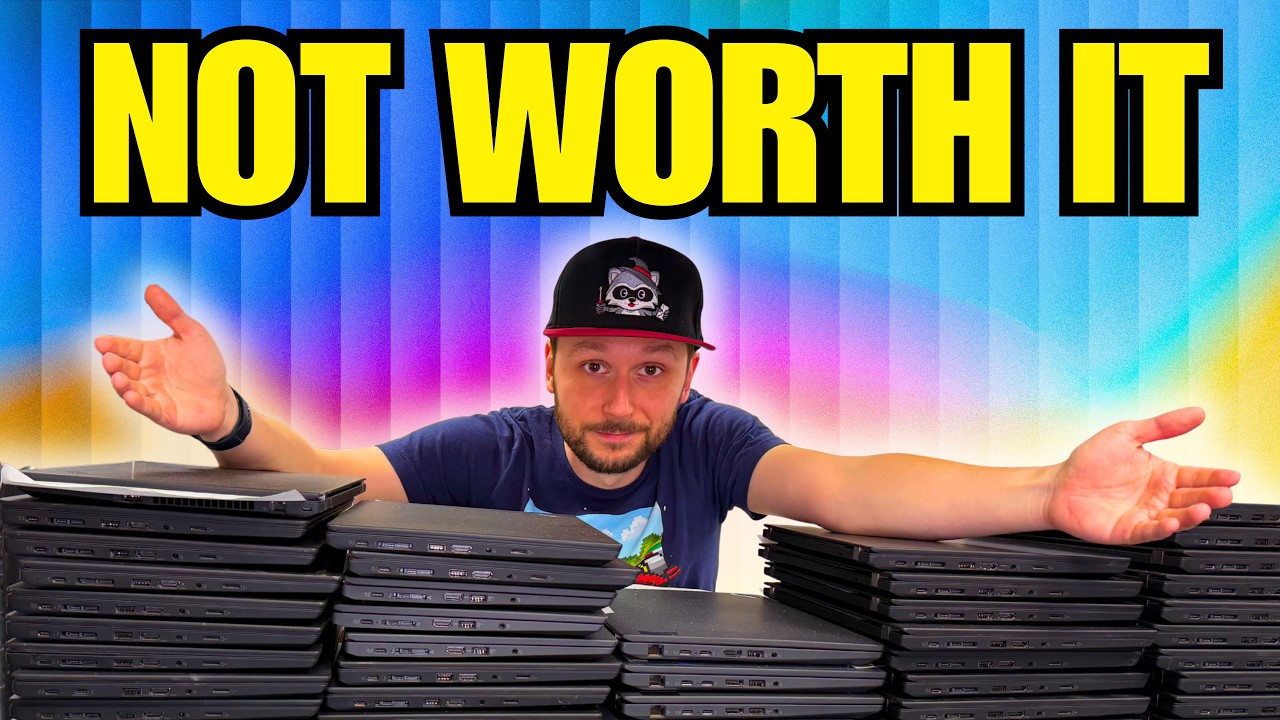 The Used Laptop Market is Broken: NVMe Prices Officially Killed My Business