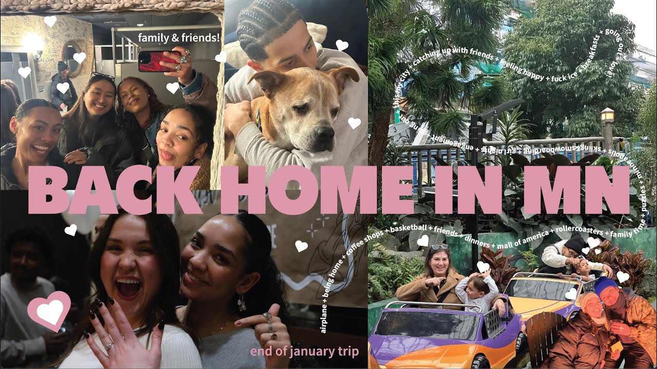 a trip back to mn to visit family & friends