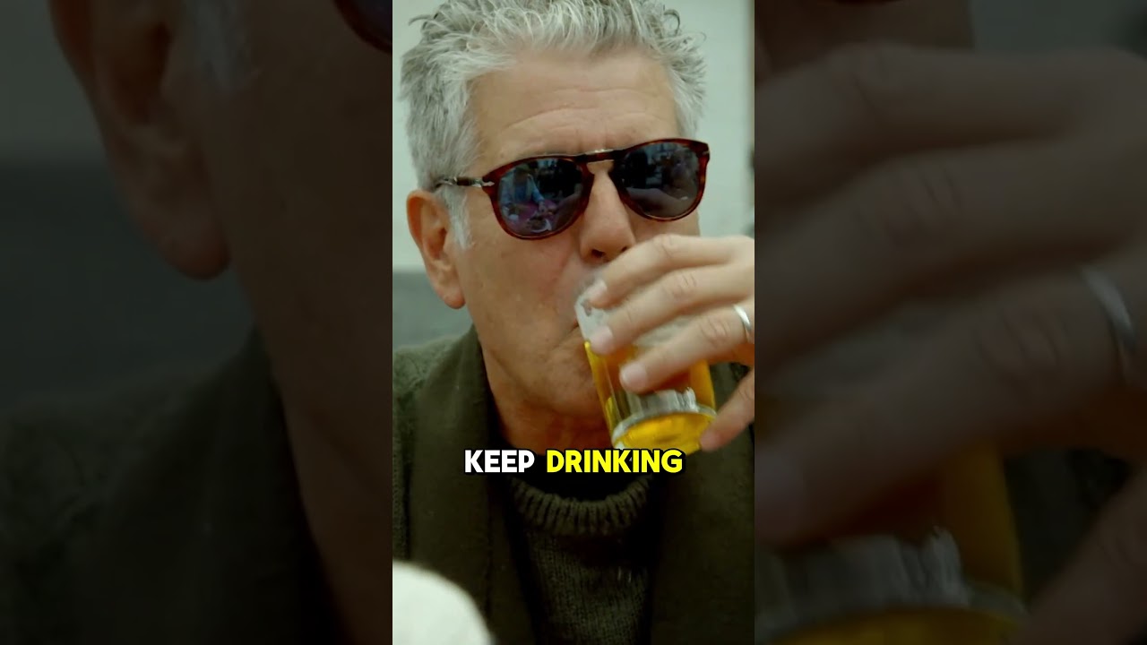Bourdain Eats for FREE... But There's a Catch #anthonybourdain #food #shorts