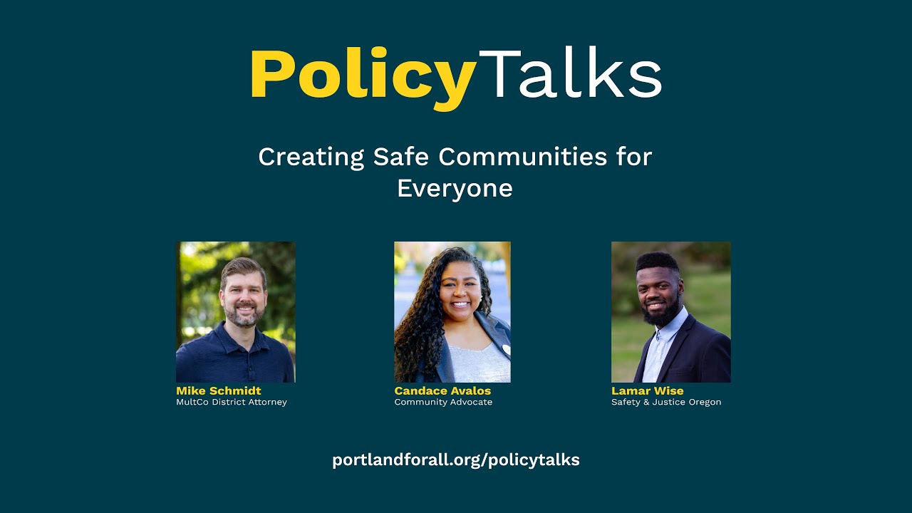 Creating Safe Communities for Everyone | PolicyTalks | January 30th 2024
