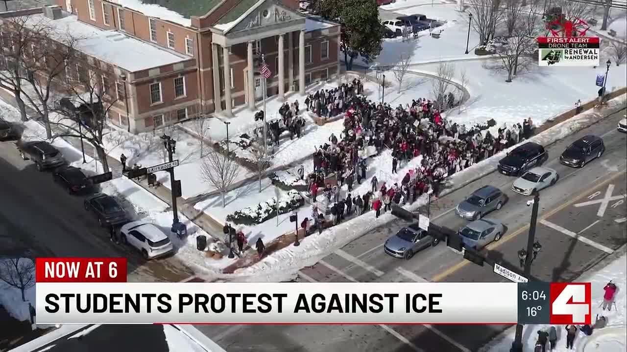 St. Louis County students walkout to protest ICE