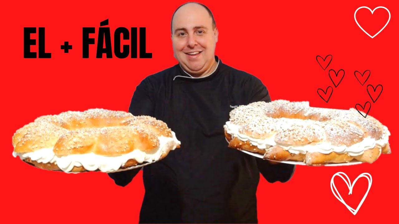 🔴ROSCÓN DE REYES FÁCIL SIN AMASAR Y CON MASA MADRE | Panes de navidad del mundo| Chef Sergio Benito