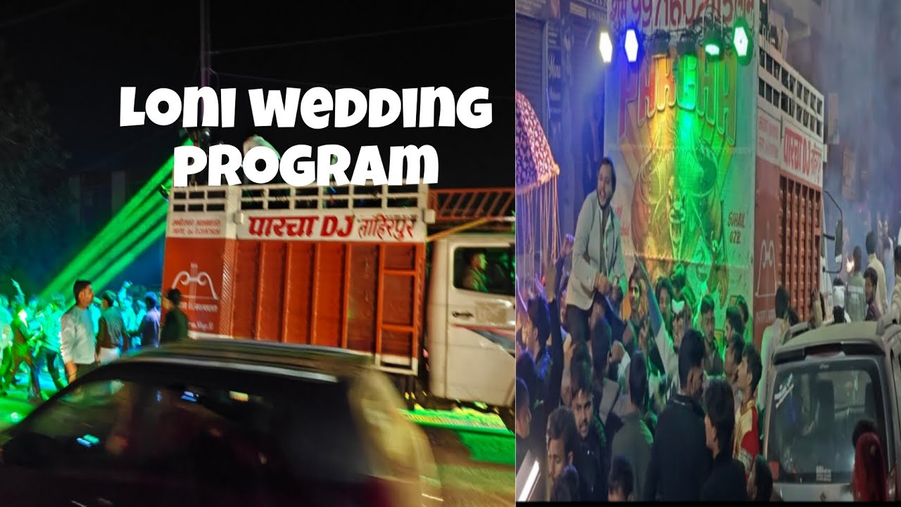 #djparcha#Loni wedding program 