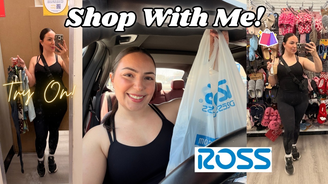 Shopping at Ross + Try On Haul | NEW Clothes, bags, beauty & more! 🛍️