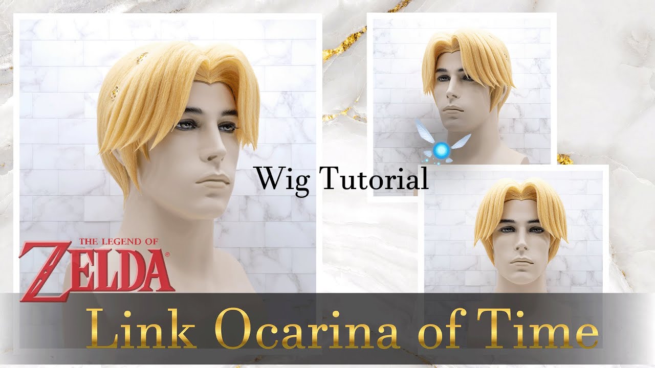 How to Create Link Ocarina of Time Cosplay Wig  Tutorial