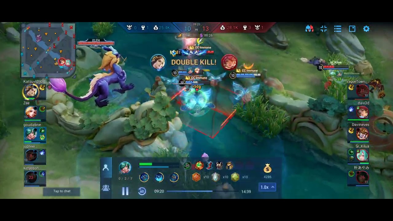 First match with Zhuangzi went pretty well... [Honor of Kings]