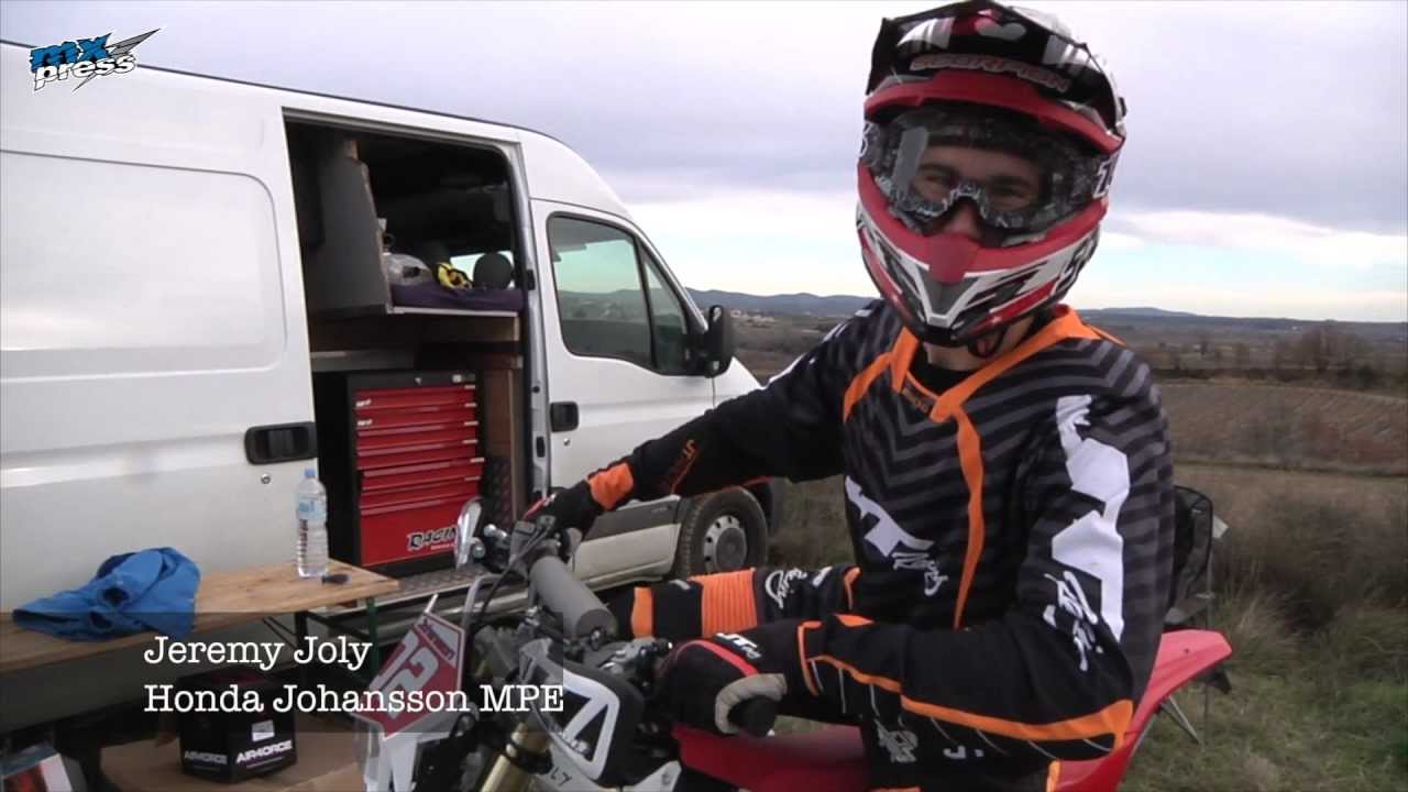 Jeremy Joly Honda Johansson MPE World enduro team