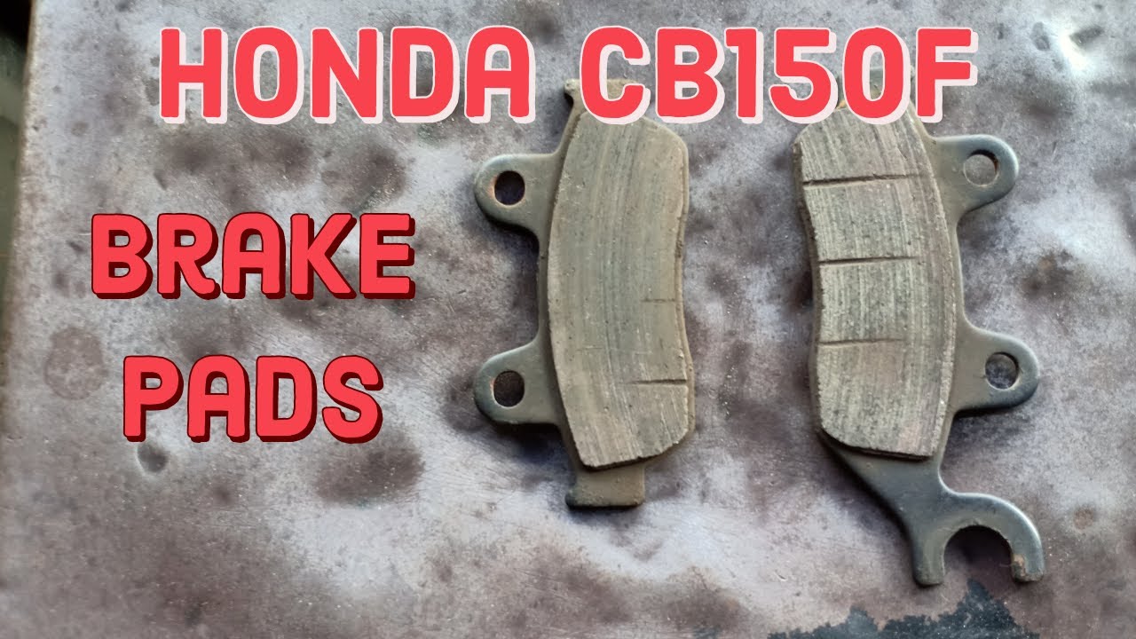 Honda CB 150F Changing Brake Pads after 15k