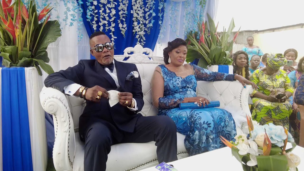 Mariage coutumier de Cathy & Vince Rody à Brazzaville