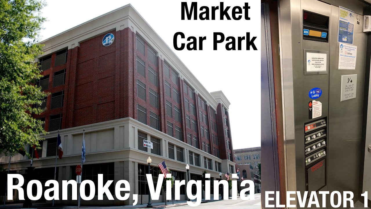 Low On Oil: Dover HIGHdraulic Glass Elevator/Lift - Market Car Park - Roanoke, Virginia