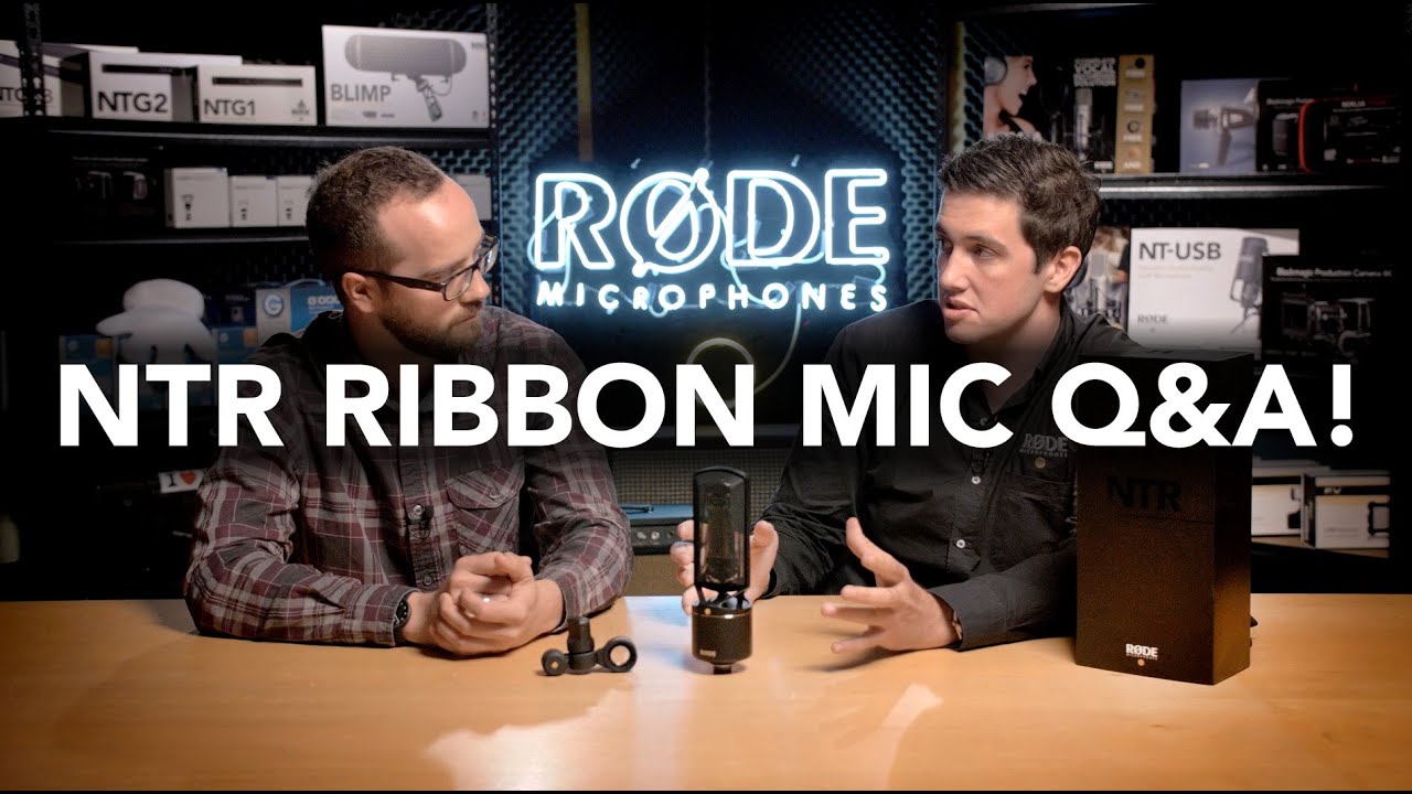 RØDE NTR Active Studio Ribbon Mic Q&A