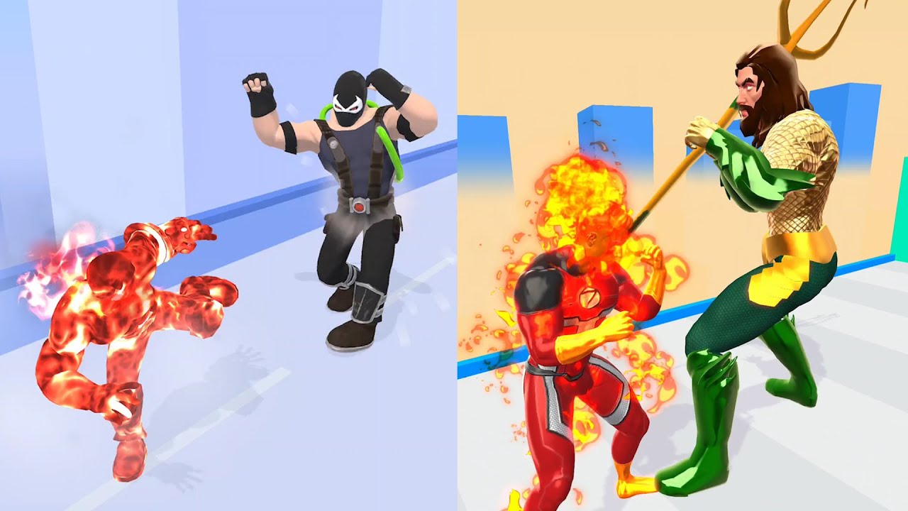 DNA Evolution 3D vs Hero Evolve Runner Gameplay Update New Skill - Game PikaName