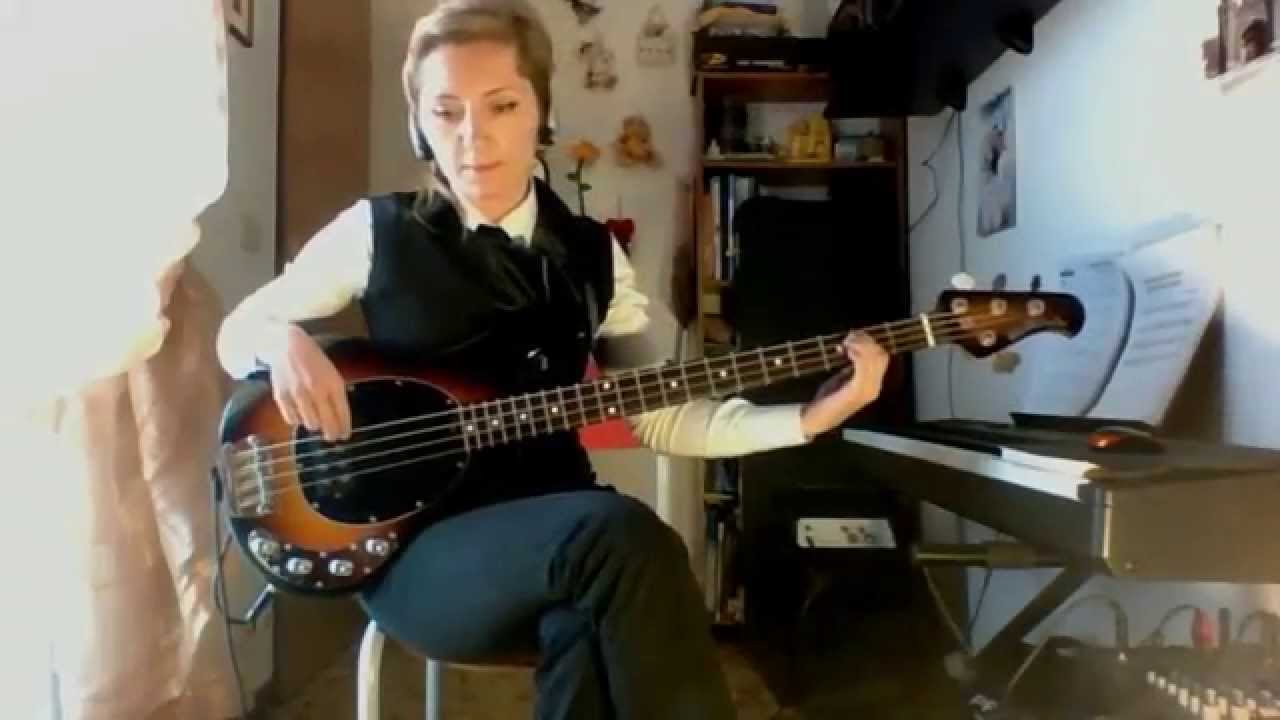 Queen - The Show must go on - [bass cover]