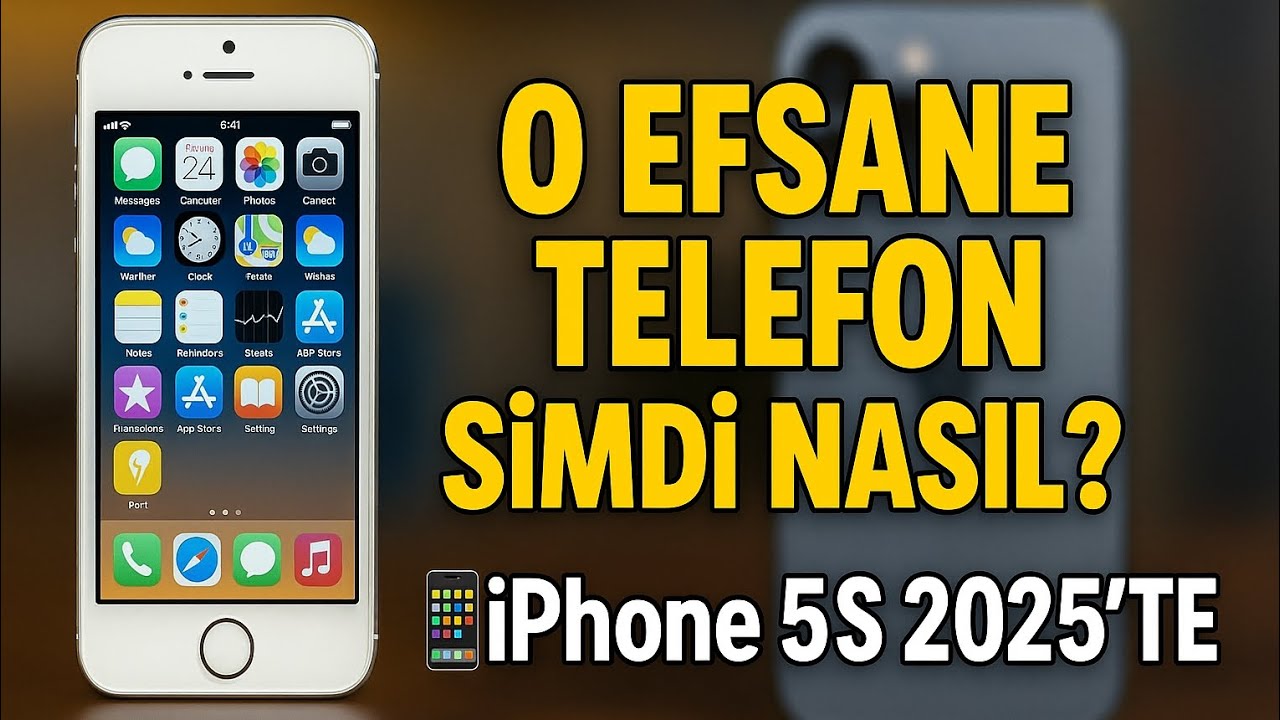 O Efsane Telefon Şimdi Nasıl ? | İPhone 5s 2025 Testi 📱🔥 #iphone #apple #iphone5s #eskitelefonlar