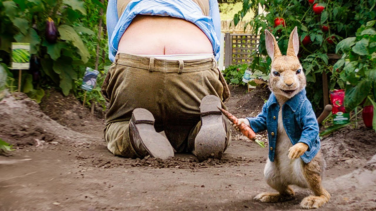 The Naughtiest Rabbits Ever! - PETER RABBIT Movies Best Scenes & Funniest Moments