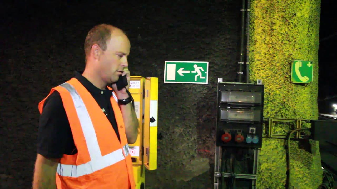 Die Fluchtwege des Arlbergtunnels