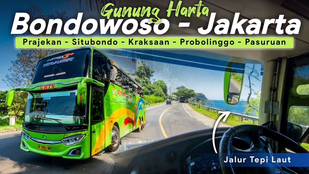 MASIH GA NYANGKA, BUS SE-BONGSOR INI LEWAT JALUR TERPENCIL ?? | 1025 KM Bareng Gunung Harta GHTS 073