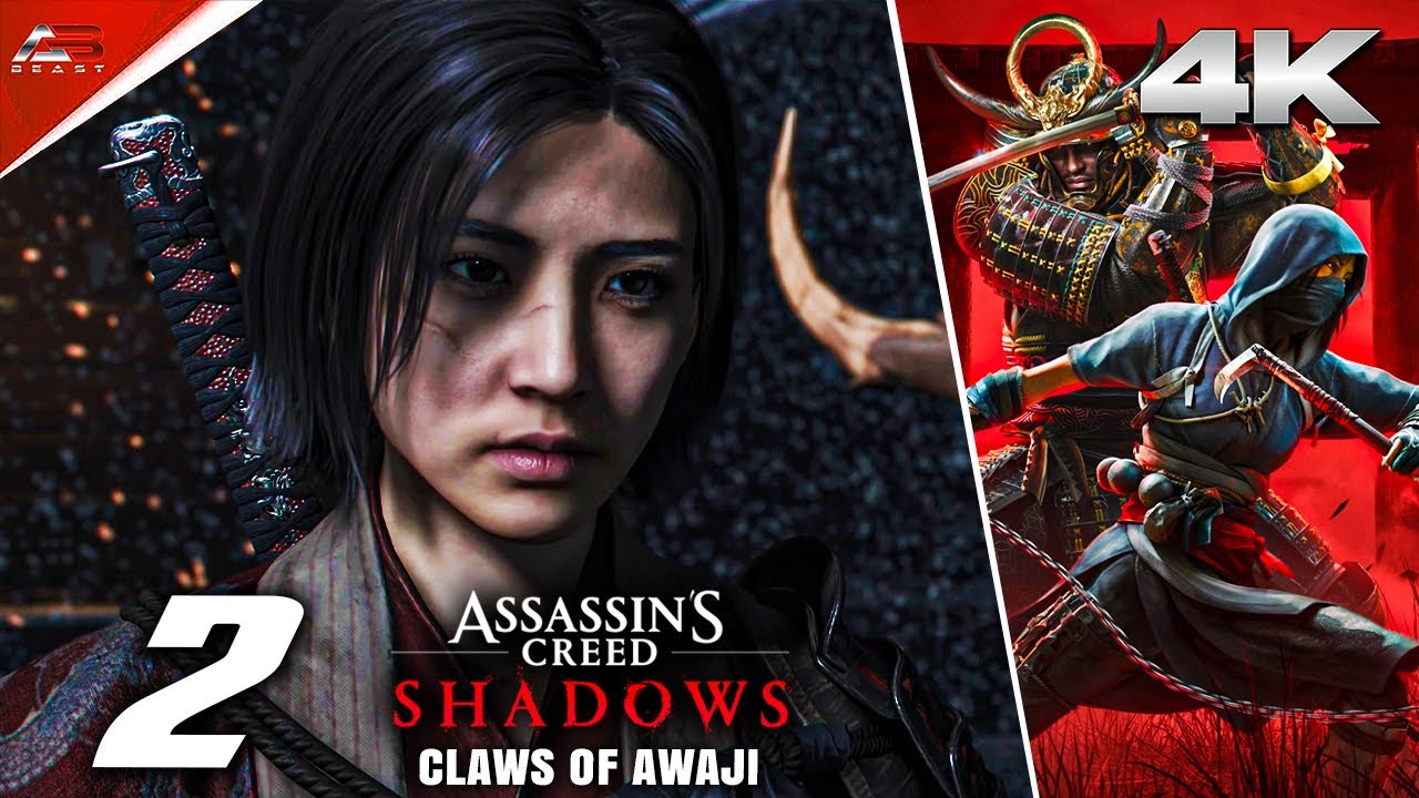 THE SWORD REGALIA - ASSASSINS CREED SHADOWS CLAWS OF AWAJI - PART 2 - Malayalam Walkthrough