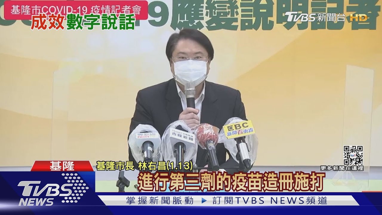 尷尬13分...林右昌記者會唸「幾點到幾點是XX里接種」 網酸:貼圖卡就好｜TVBS新聞