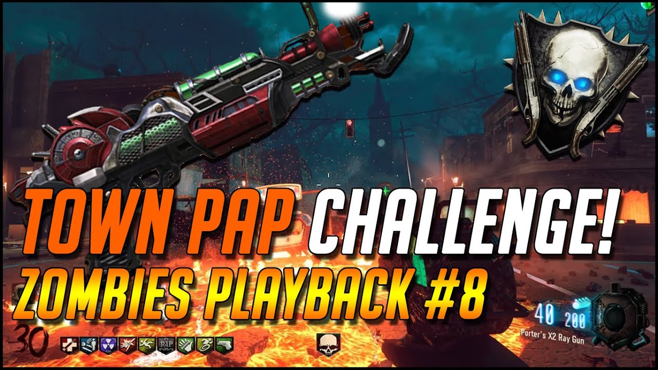PACK-A-PUNCH CHALLENGE - TOWN SURVIVAL ★ I DID IT?!? ZOMBIES PLAYBACK [EP.8]