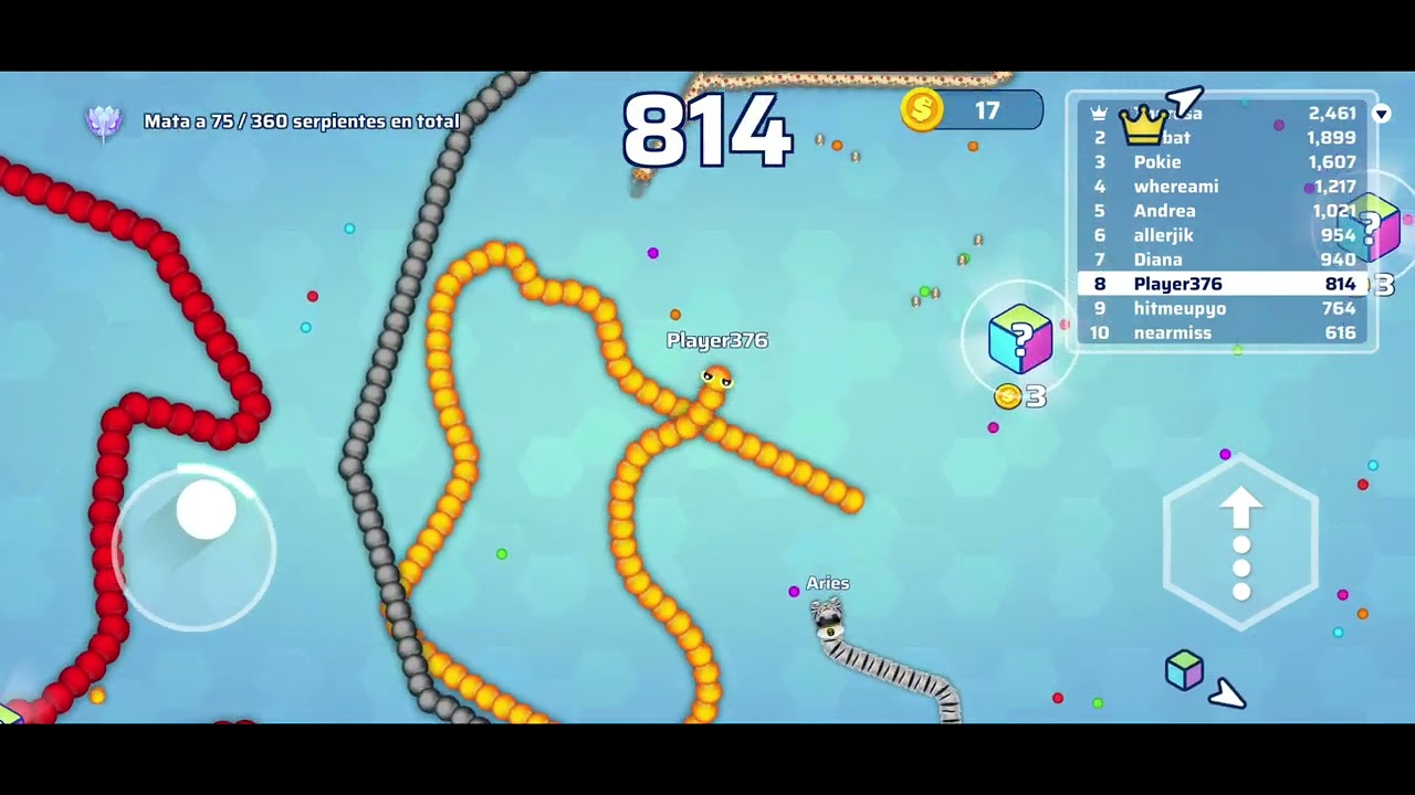 Un dia jugando como serpiente 