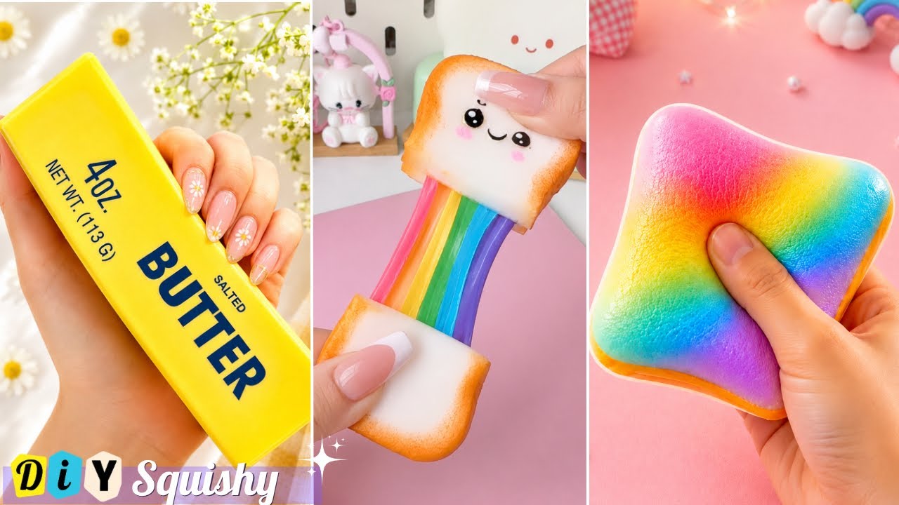 DIY 9 VIRAL Squishies You Can Make at Home! 😍