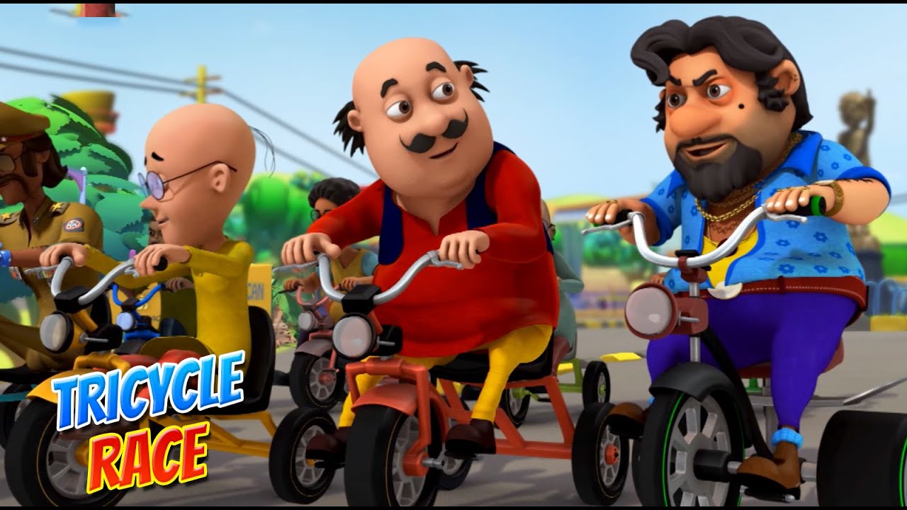 Motu Patlu in Hindi | मोटू पतलू | A Tricycle Race  | S09 | Hindi Cartoons| 