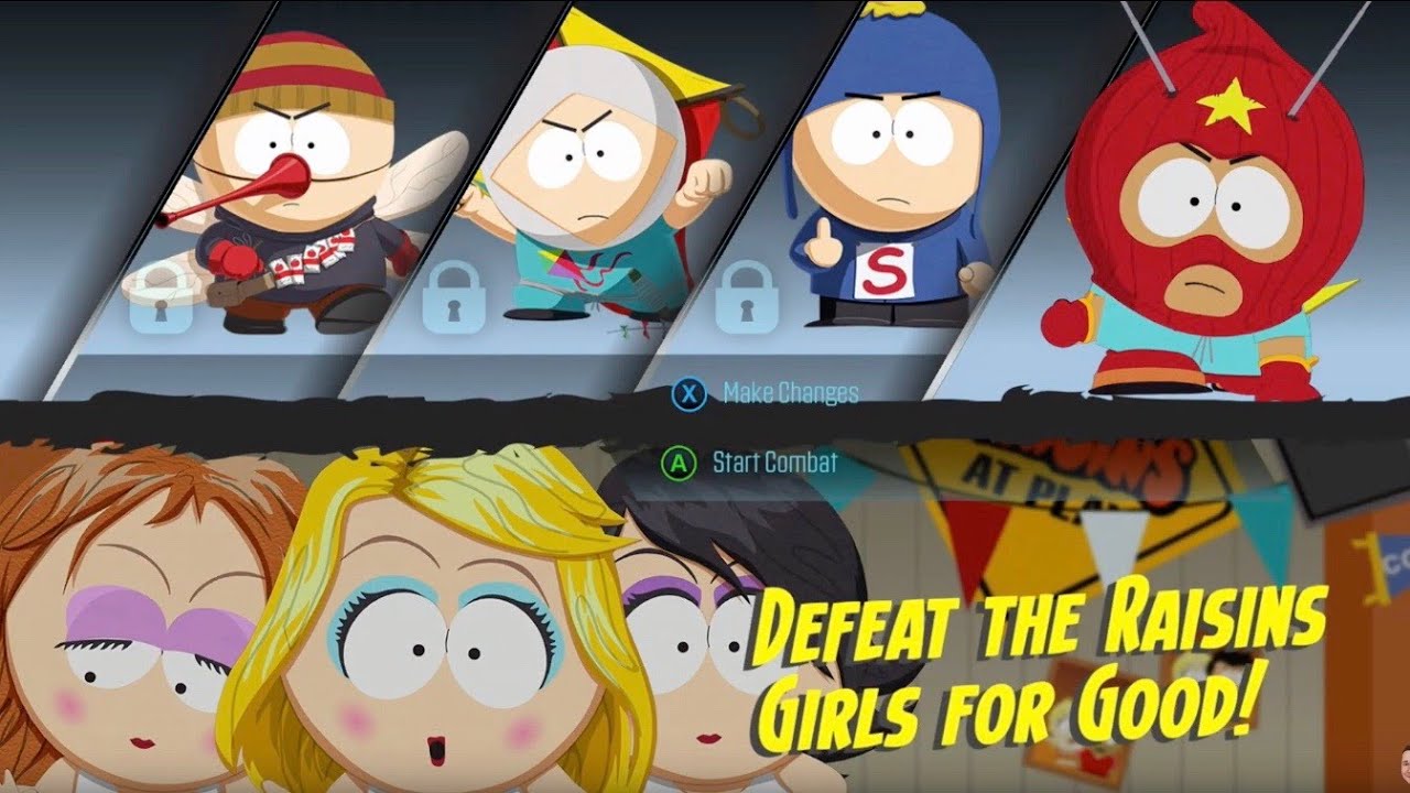 South Park: The Fractured But Whole | Kyle's Mom & Raisins Girls Fights!