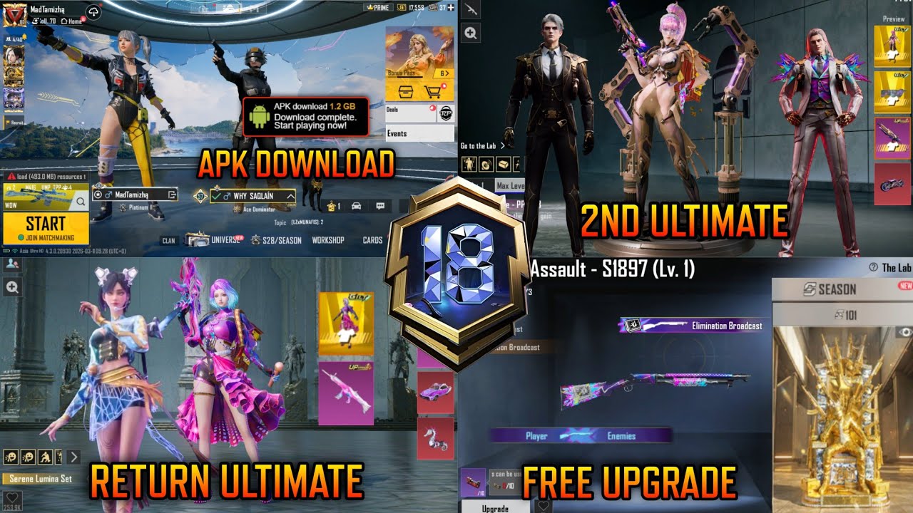 V4.3 Update is here | Return Ultimate | Free Upgrade | Apk Download | Mythic Forge | UI Change 