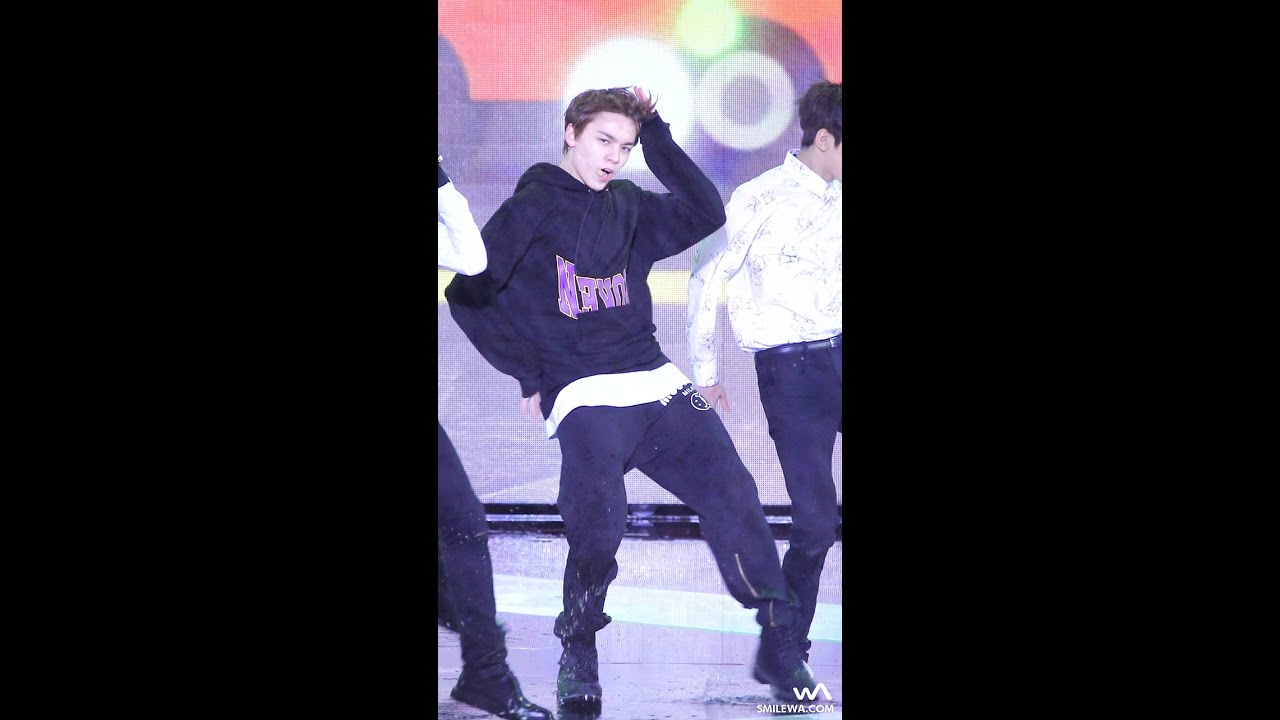 160427 세븐틴(SEVENTEEN) 버논 - 예쁘다 (Pretty U) @울산 쇼챔피언 직캠/Fancam by -wA-