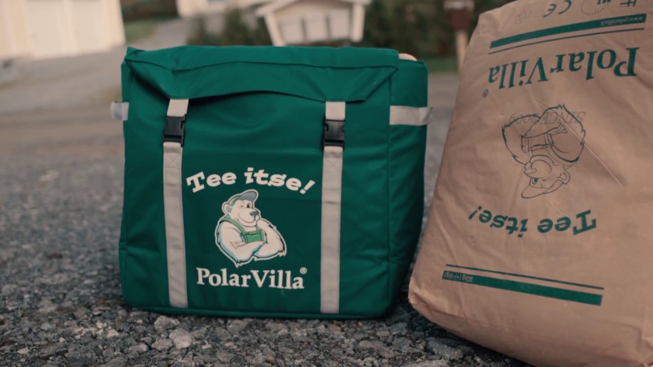 Yläpohjan lisäeristäminen PolarVillan Tee Itse -pienpuhaltimella