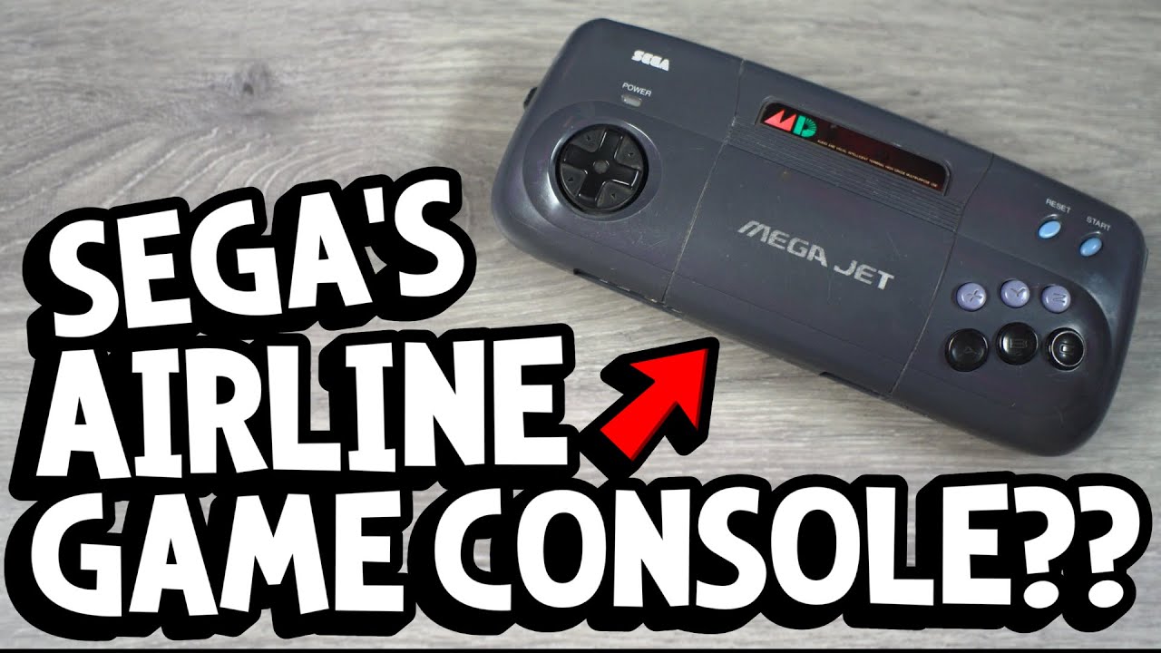 Неизвестная игровая консоль Sega для авиалиний? - Sega Mega Jet