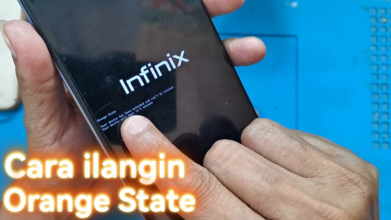Cara Ilangin Orange State INFINIX HOT 10S