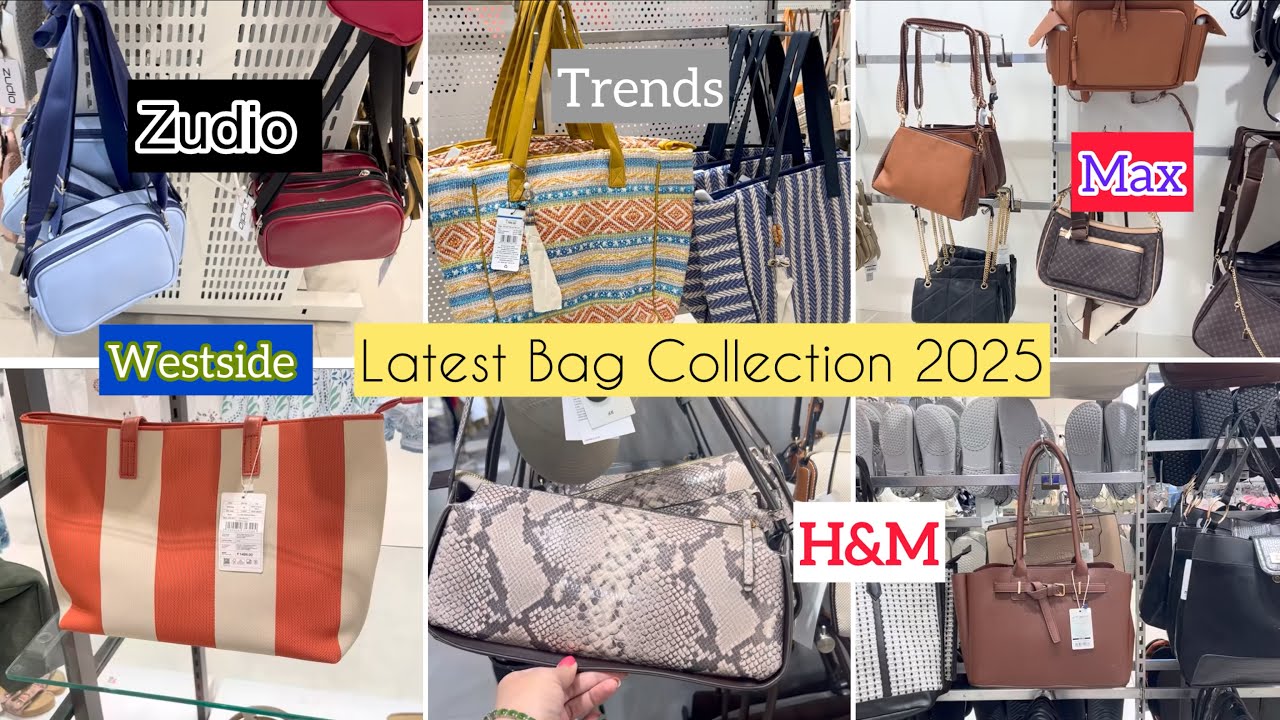 🔥”Latest Bag Collection 2025 | Max, Zudio, Westside, Trends & H&M | Price + Honest Review”