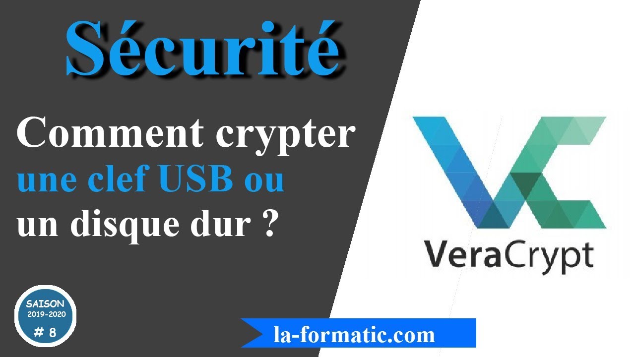 Sécurité comment crypter une clef usb ou un disque dur externe ?