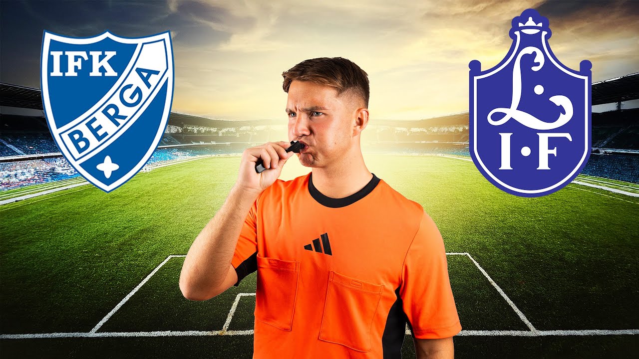 FIFA-Domare observerar mig!