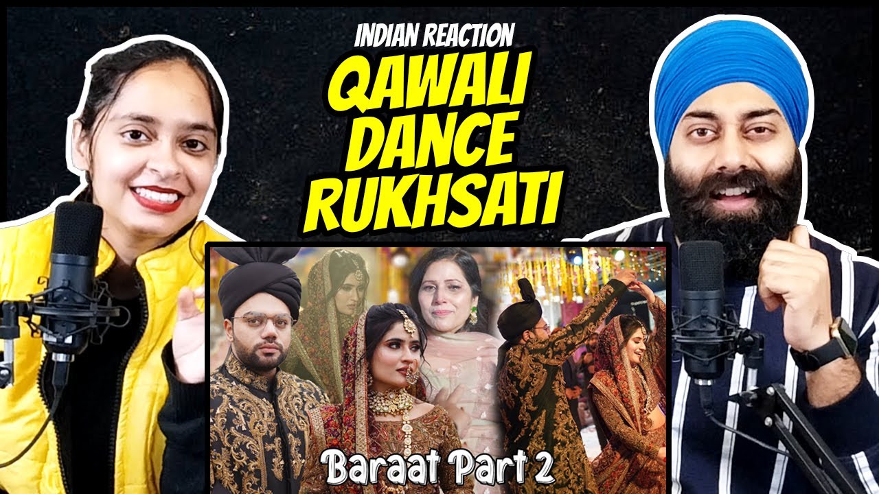 Indian Reaction on Ducky Bhai Aur Aroob Ki Shadi | Dance, Qawaali, Rukhsati