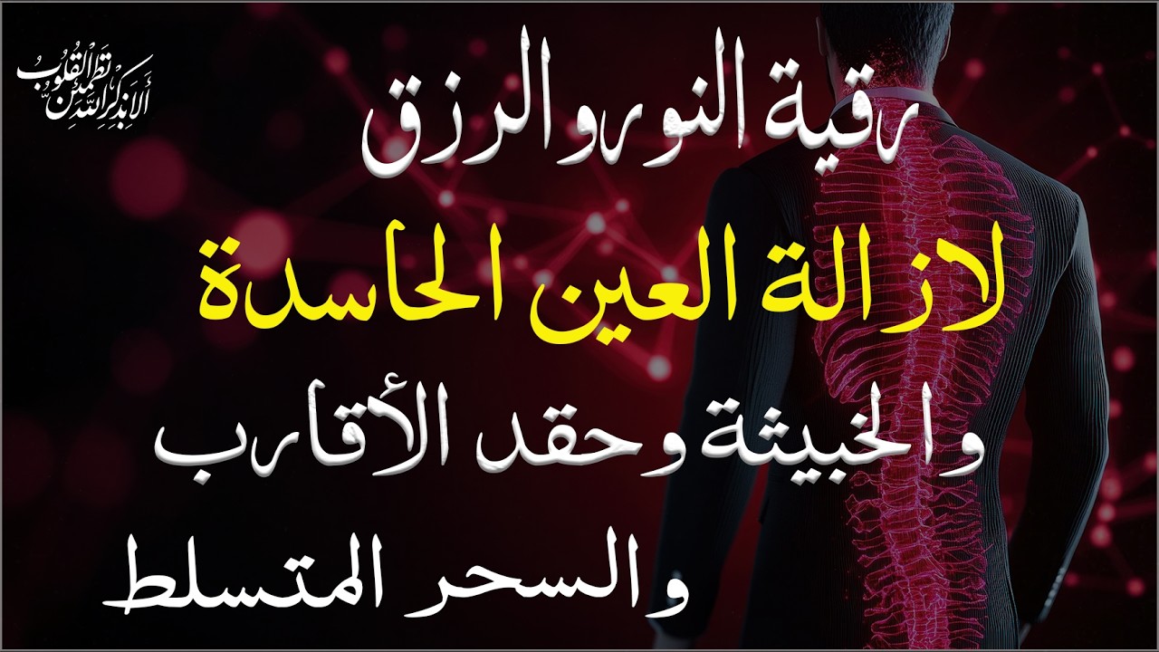 رقية النور لإزالة العين الشريرة والحاقدة وحسد الأقارب والجيران والأعراض والأمراض وصر