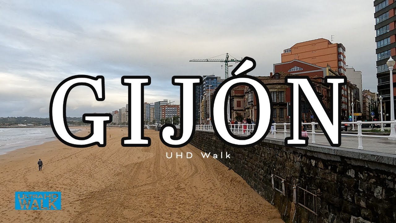 Beach of Gijón Walk