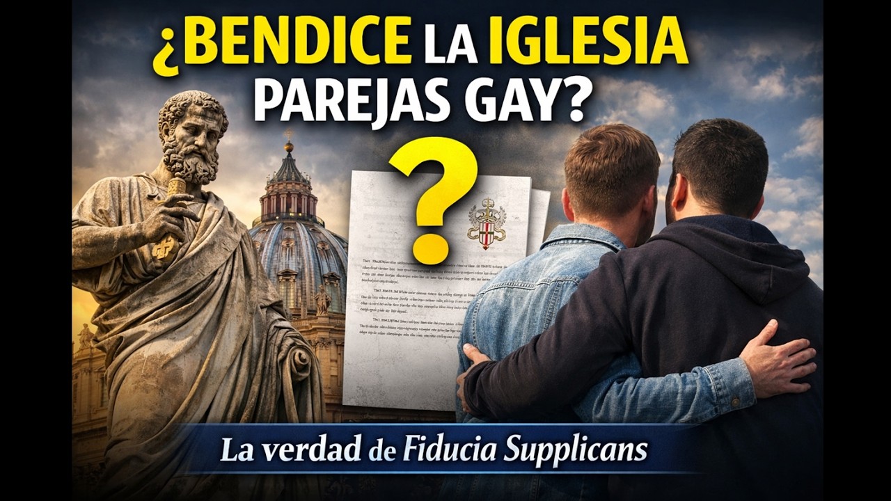 ¿La Iglesia bendice parejas del mismo sexo? Nadie está leyendo Fiducia Supplicans