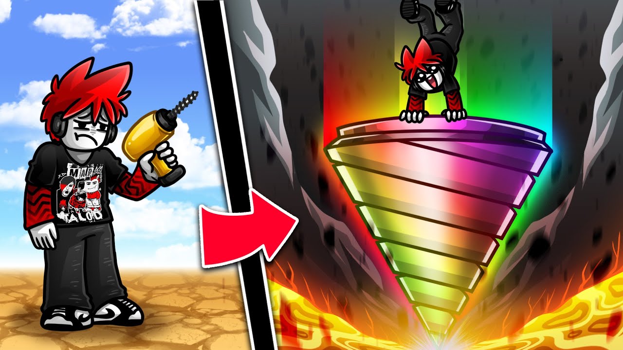 Roblox : Drill Digging Simulator 🕳️ จำลองการเจาะพื้นดิน ทะลุแกนโลก !!!