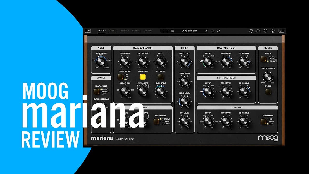 MOOG marianaレビュー。15分で分かる超太いソフトシンセ