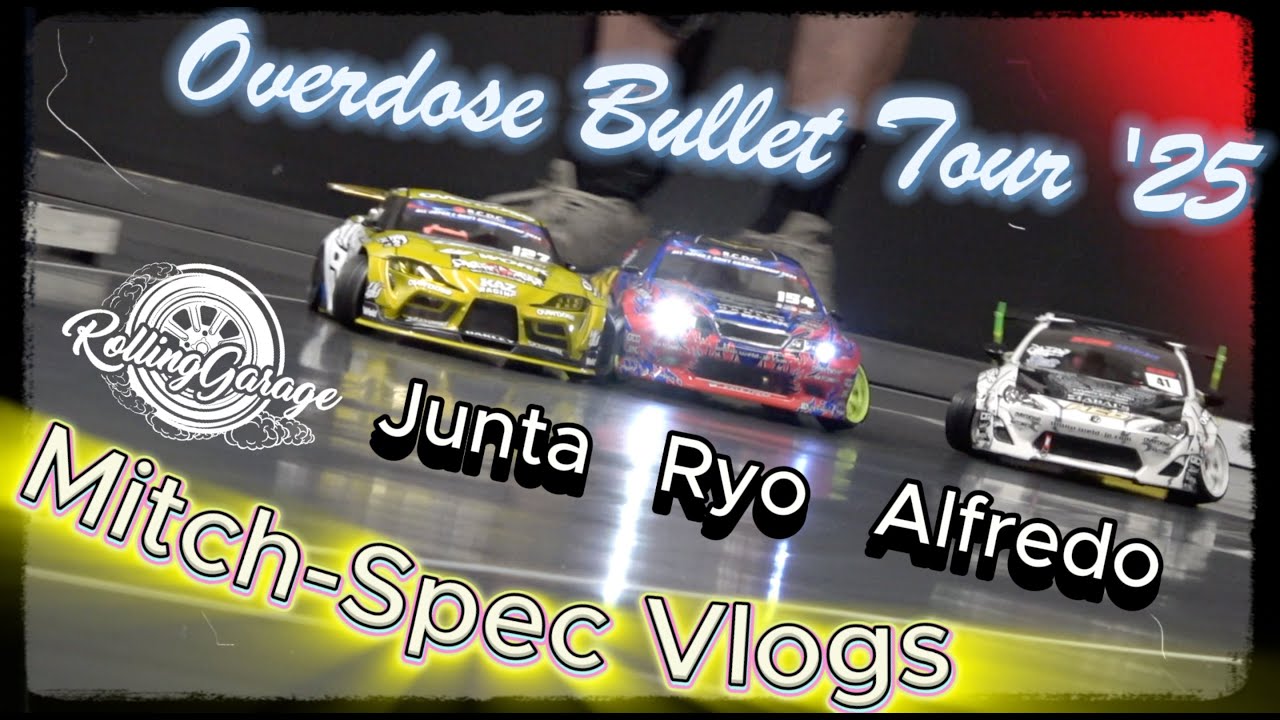 Overdose Bullet Tour at Rolling Garage '25 - Mitch Spec Vlogs